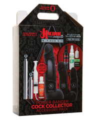 Kink Fucking Machines Power Banger Cock Collector Accessory Pack - 10 Pc Kit