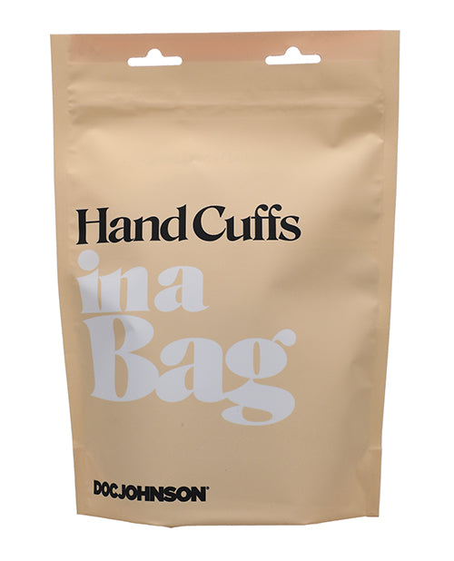 In A Bag Handcuffs - Black - LUST Depot