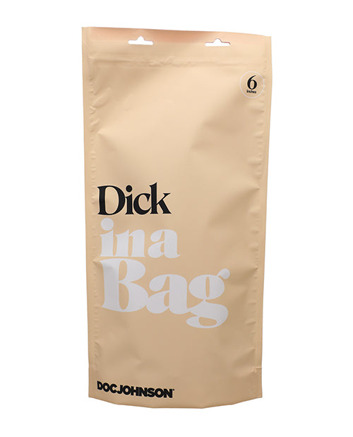 In A Bag 6" Dick - Clear - LUST Depot