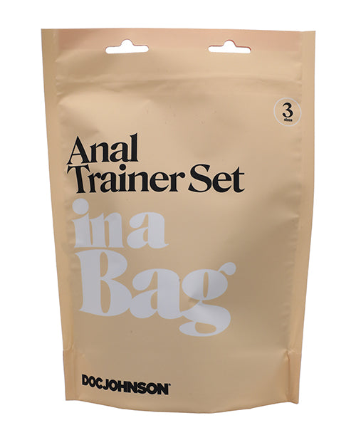 In A Bag Anal Trainer Set - Black - LUST Depot