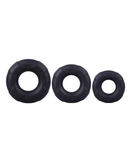 In A Bag C-ring Set - Black - LUST Depot