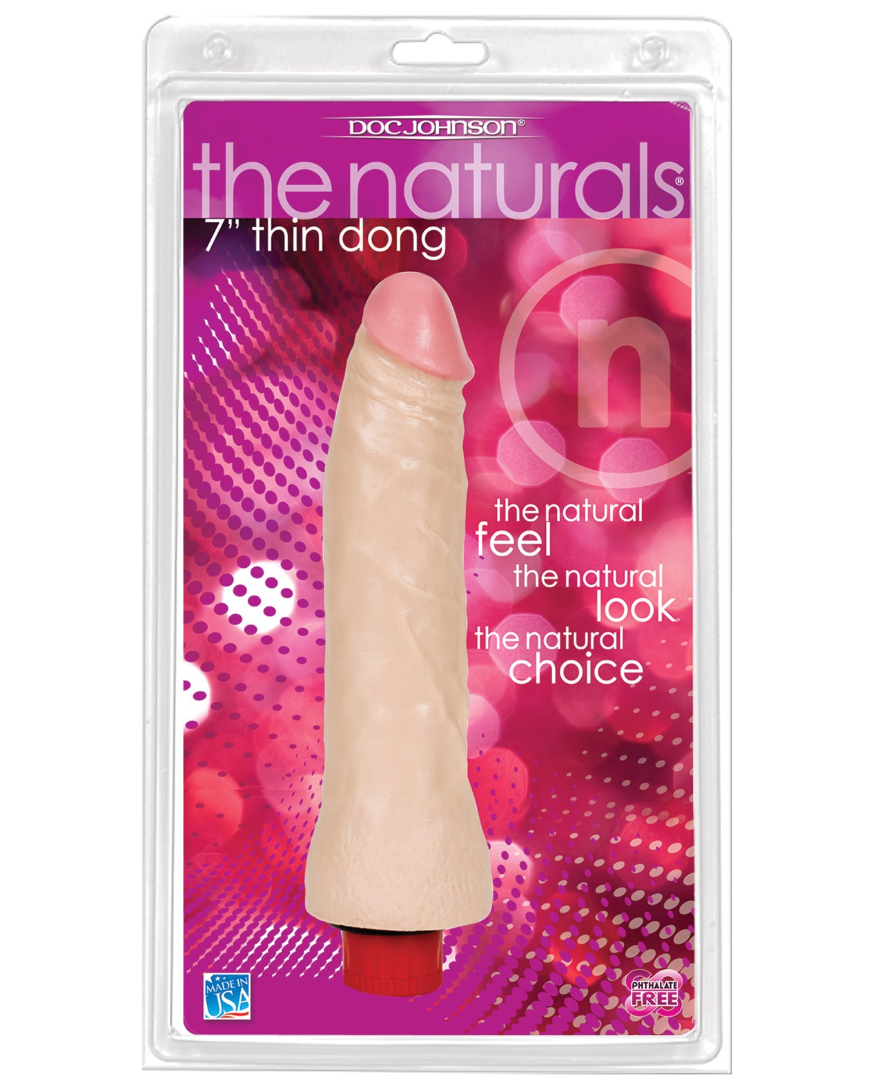 The Naturals Thin Vibe - Flesh - LUST Depot