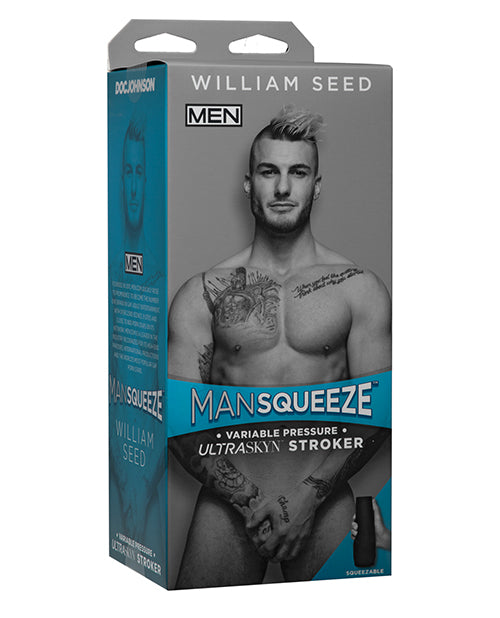 Man Squeeze Ultraskyn Ass Stroker - William Seed - LUST Depot