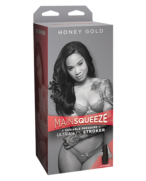 Main Squeeze Pussy Stroker - Honey Gold - LUST Depot