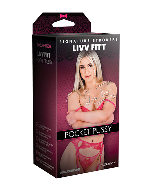 Signature Strokers Ultraskyn Pocket Pussy - Livv Fitt - LUST Depot