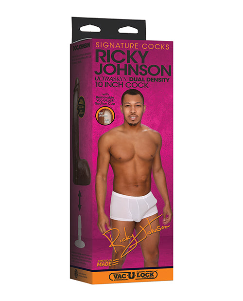 Signature Cocks Ultraskyn 7.5" Cock W-removable Vac-u-lock Suction Cup - Rocky Johnson - LUST Depot