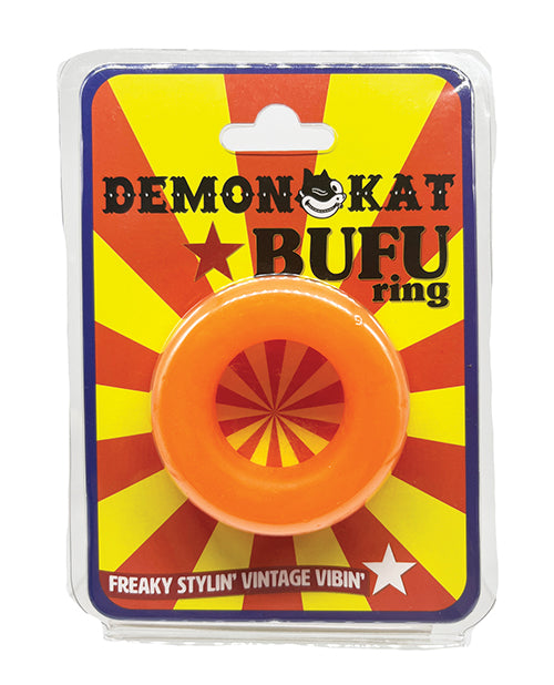 Demon Kat Bufu Ring - Orange - LUST Depot