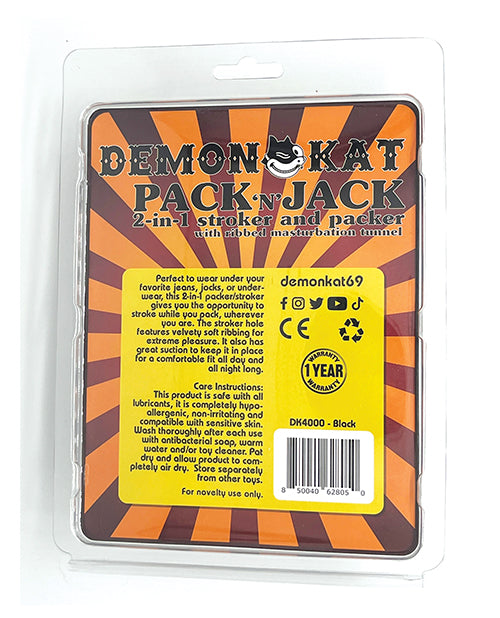 Demon Kat Pack N Jack - Black - LUST Depot