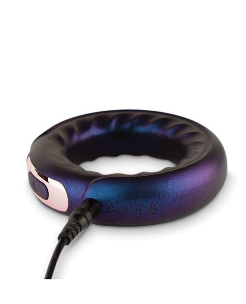 Hueman Saturn Vibrating Cock-ball Ring - Purple - LUST Depot