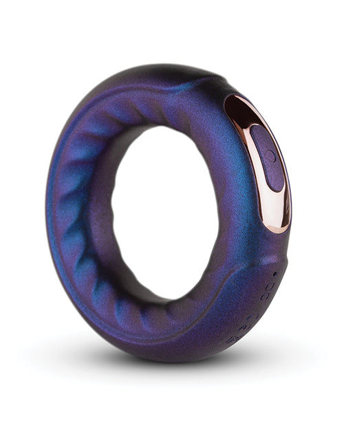 Hueman Saturn Vibrating Cock-ball Ring - Purple - LUST Depot