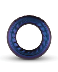 Hueman Saturn Vibrating Cock-ball Ring - Purple