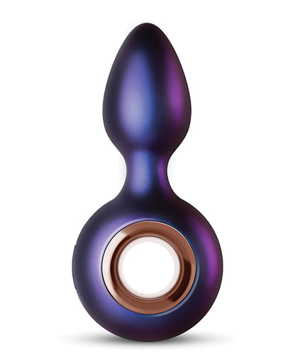 Hueman Deep Space Vibrating Anal Plug - Purple - LUST Depot