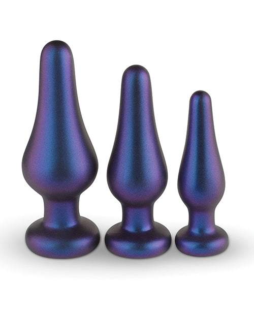 Hueman Comets Butt Plug Set Of 3 - Purple - LUST Depot