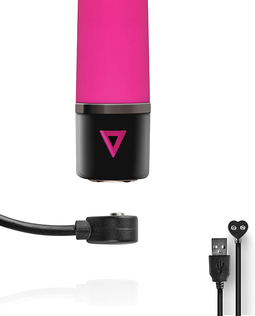 Lil' Vibe Swirl Rechargeable Vibrator - Pink - LUST Depot