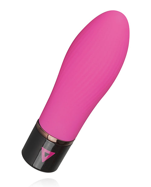 Lil' Vibe Swirl Rechargeable Vibrator - Pink - LUST Depot