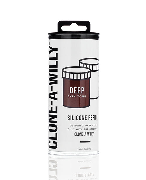 Clone-a-willy Silicone Refill - Deep Tone - LUST Depot