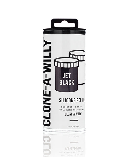 Clone-a-willy Silicone Refill - Jet Black - LUST Depot