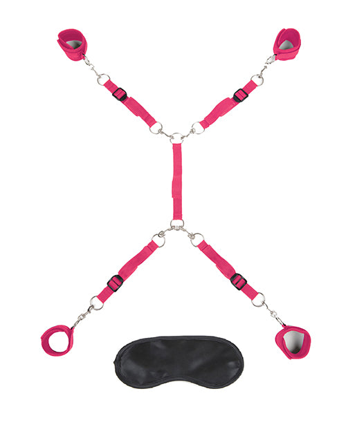 Lux Fetish Bed Spreader - Hot Pink - LUST Depot