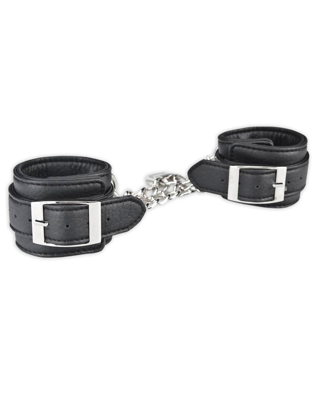 Lux Fetish Unisex Leatherette Cuffs - LUST Depot