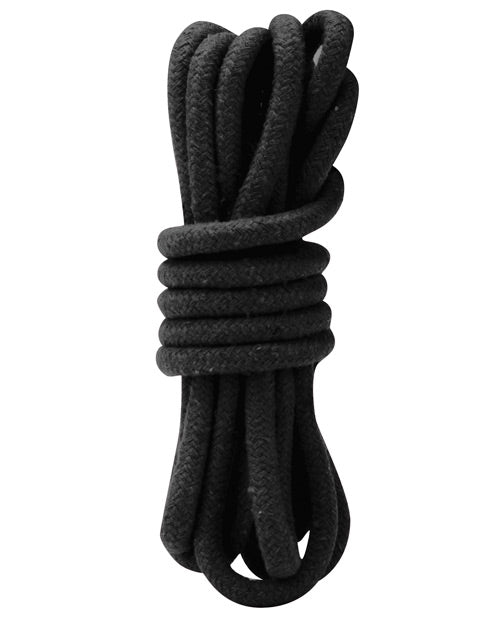 Lux Fetish Bondage Rope - 3 M Black - LUST Depot