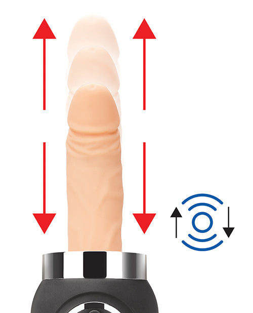 Lux Fetish Rechargeable Thrusting Compact Sex Machine W-remote - LUST Depot