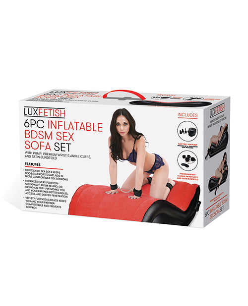 Lux Fetish 6 Pc Inflatable Bdsm Sex Sofa Set - LUST Depot