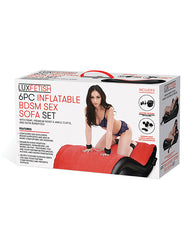 Lux Fetish 6 Pc Inflatable Bdsm Sex Sofa Set