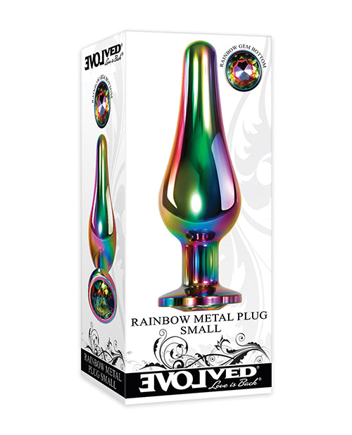 Evolved Rainbow Metal Plug - Small - LUST Depot