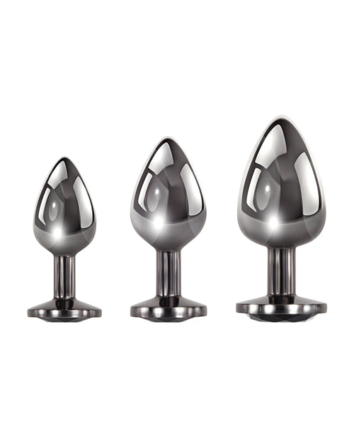 Evolved Black Gem Anal Plug Set - LUST Depot