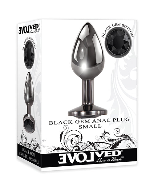 Evolved Black Gem Anal Plug - Small - LUST Depot