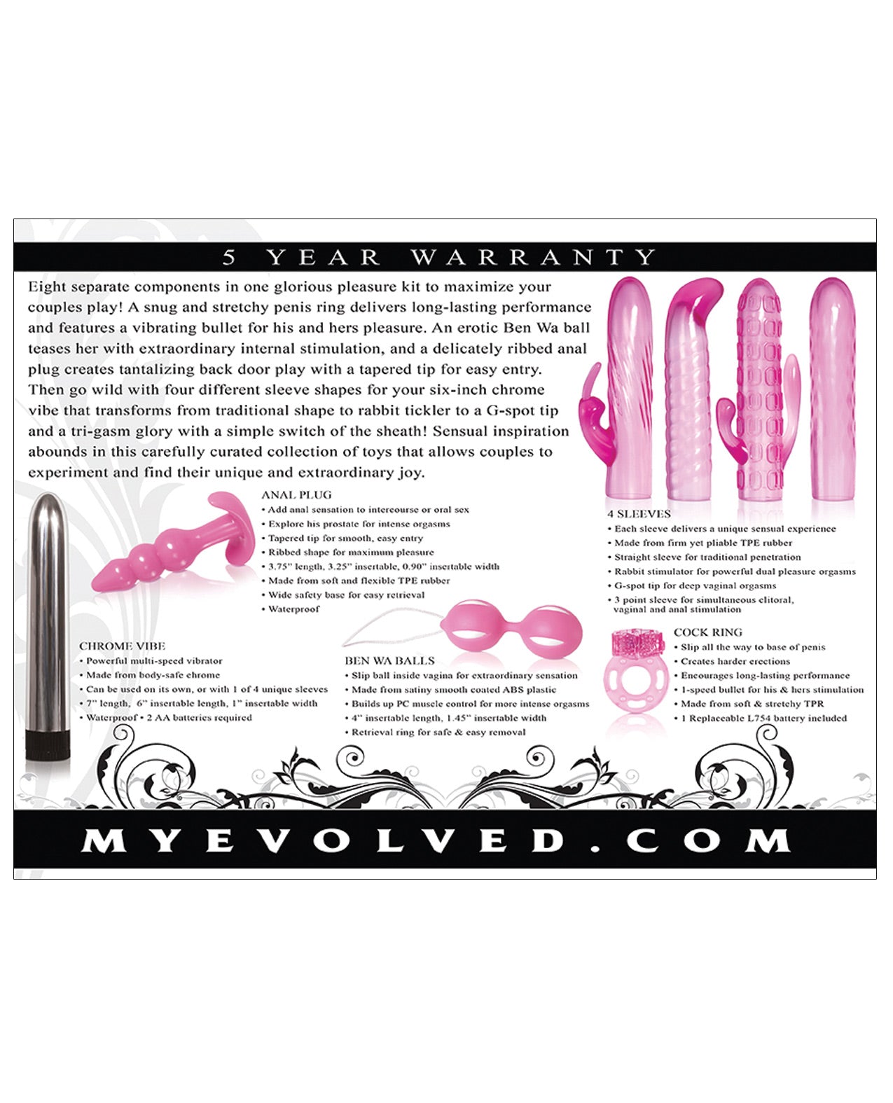 Evolved Intense Pleasure Kit - LUST Depot