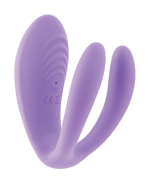 Evolved Petite Tickler Mini Vibe W-remote - Purple - LUST Depot