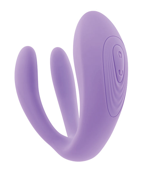 Evolved Petite Tickler Mini Vibe W-remote - Purple - LUST Depot