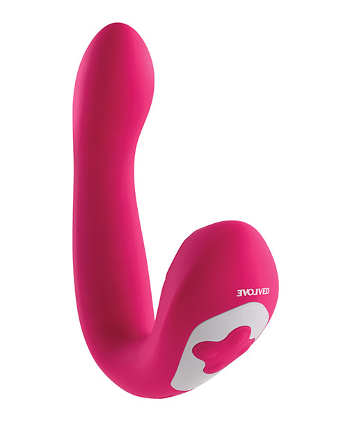 Evolved Buck Wild Come Hither Dual End Massager - Pink - LUST Depot