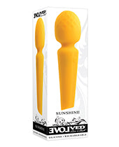 Evolved Sunshine Flexible Wand Vibrator - Yellow - LUST Depot