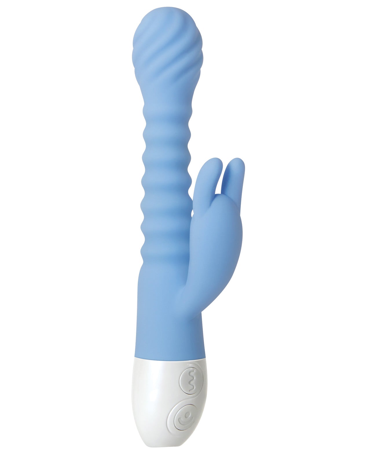 Evolved Bendy Bunny Dual Stim Rechargeable - Powder Blue - LUST Depot