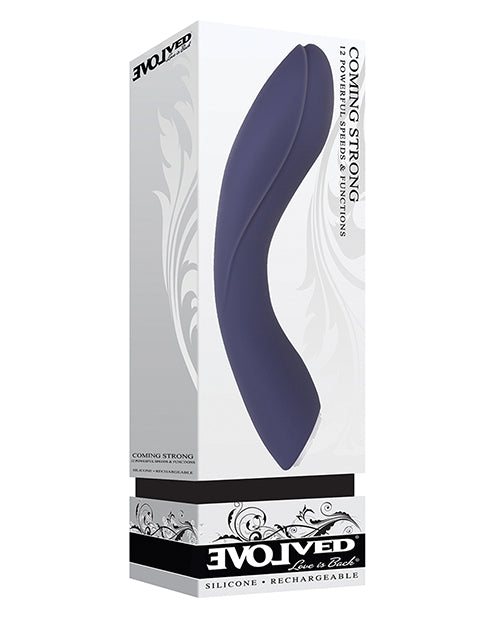 Evolved Coming Strong Vibrator - Blue - LUST Depot