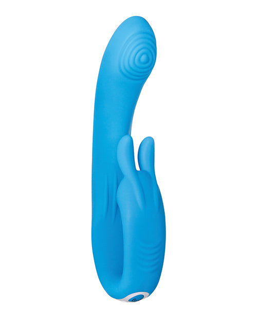 Evolved Sea Breeze Bunny Rechargeable Dual Stim - Blue - LUST Depot