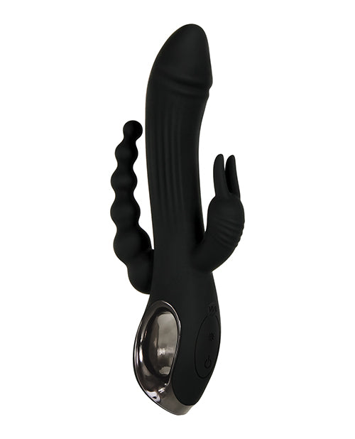 Evolved Trifecta Triple Stim Rechargeable - Black - LUST Depot