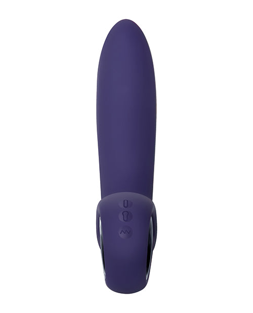 Evolved Inflatable G Rechargeable Vibrator - Purple - LUST Depot