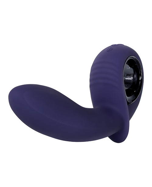 Evolved Inflatable G Rechargeable Vibrator - Purple - LUST Depot