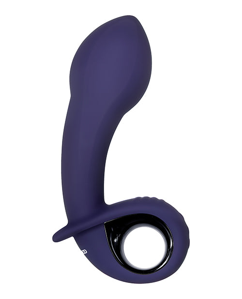 Evolved Inflatable G Rechargeable Vibrator - Purple - LUST Depot