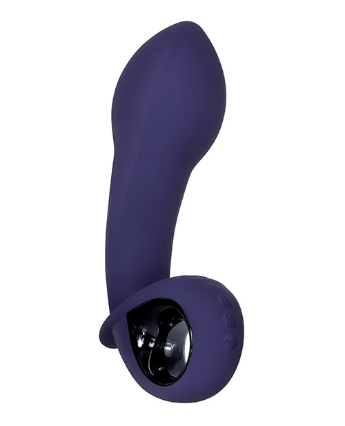 Evolved Inflatable G Rechargeable Vibrator - Purple - LUST Depot