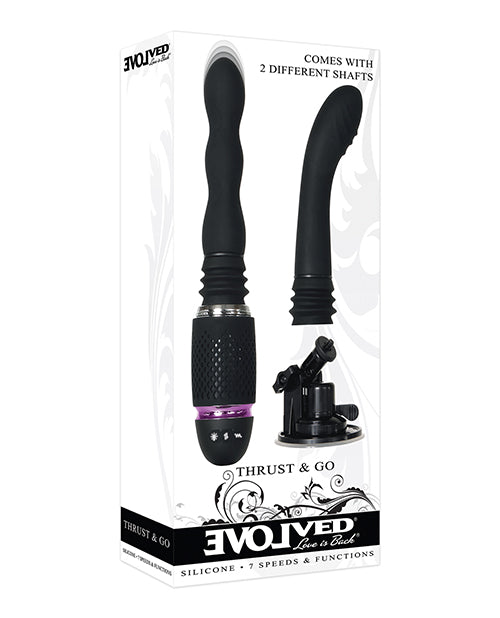 Evolved Thrust & Go Sex Machine - Black - LUST Depot