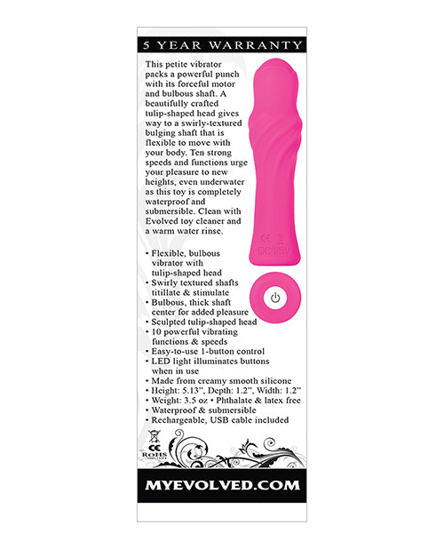 No Eta Evolved Twist & Shout Rechargeable Bullet - Pink - LUST Depot