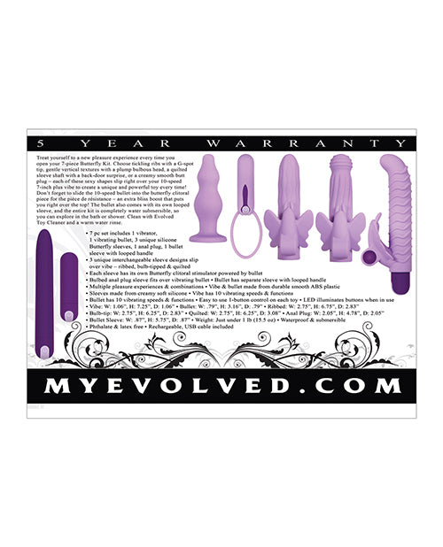 Evolved Lilac Desires Vibrator - Purple - LUST Depot