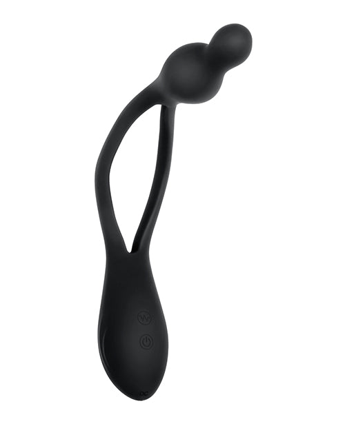 Evolved You Me Us Bendable Vibe - Black - LUST Depot