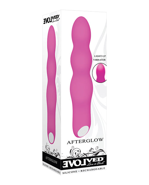 Evolved Afterglow Light Up Vibrator - Pink - LUST Depot