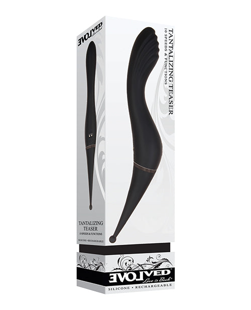 Evolved Tantalizing Teaser Dual End Vibrator - Black - LUST Depot