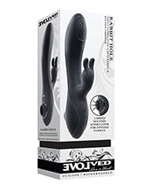 Evolved Rabbit Hole Triple Stimulation Vibrator - Black - LUST Depot